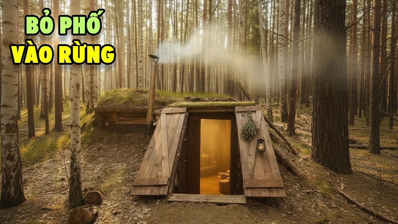 X&acirc;y Nh&agrave; Giữa Rừng Tuyết - Người Đ&agrave;n &Ocirc;ng Sống S&oacute;t Ở Nhiệt Độ -30&deg;C
