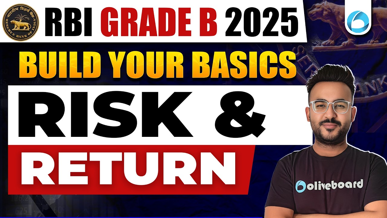 What is Risk & Return | RBI Grade B 2026 | Build Your Basics | Finance for RBI Grade B