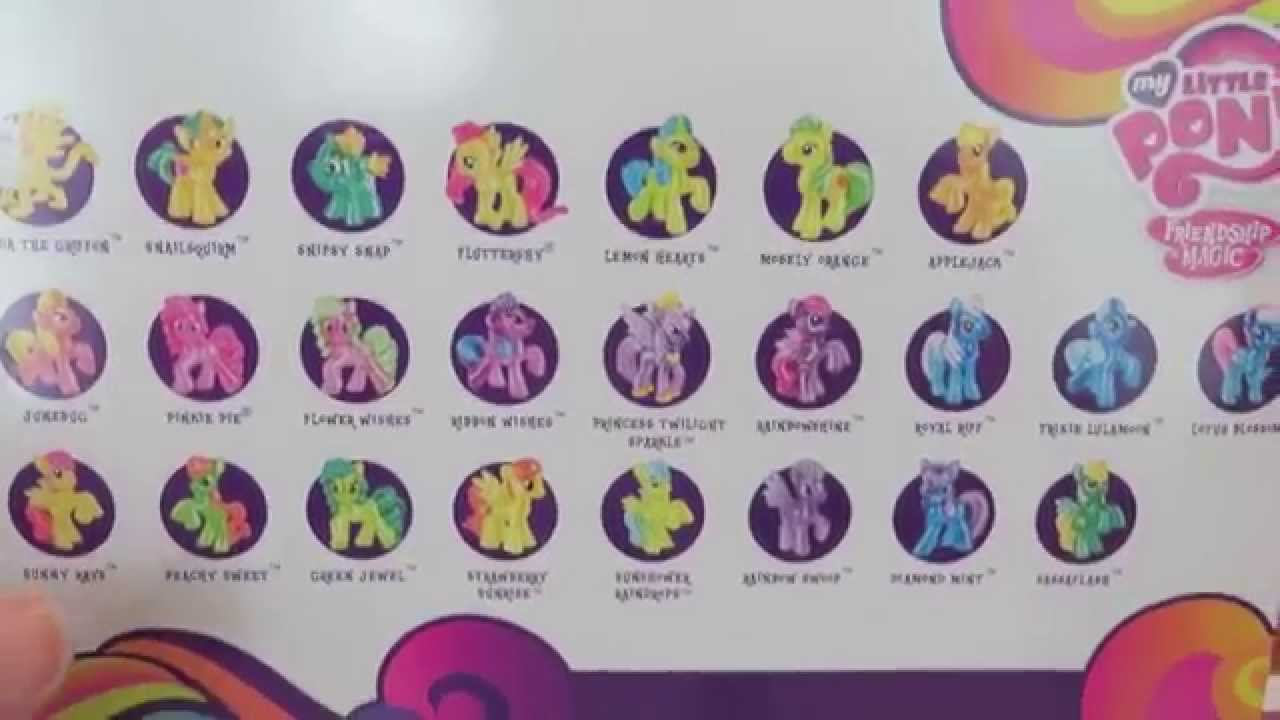 My Little Pony Wave 10 Neon Rainbow Diamond Blind Bag Opening MLP Friendship Is Magic FIM