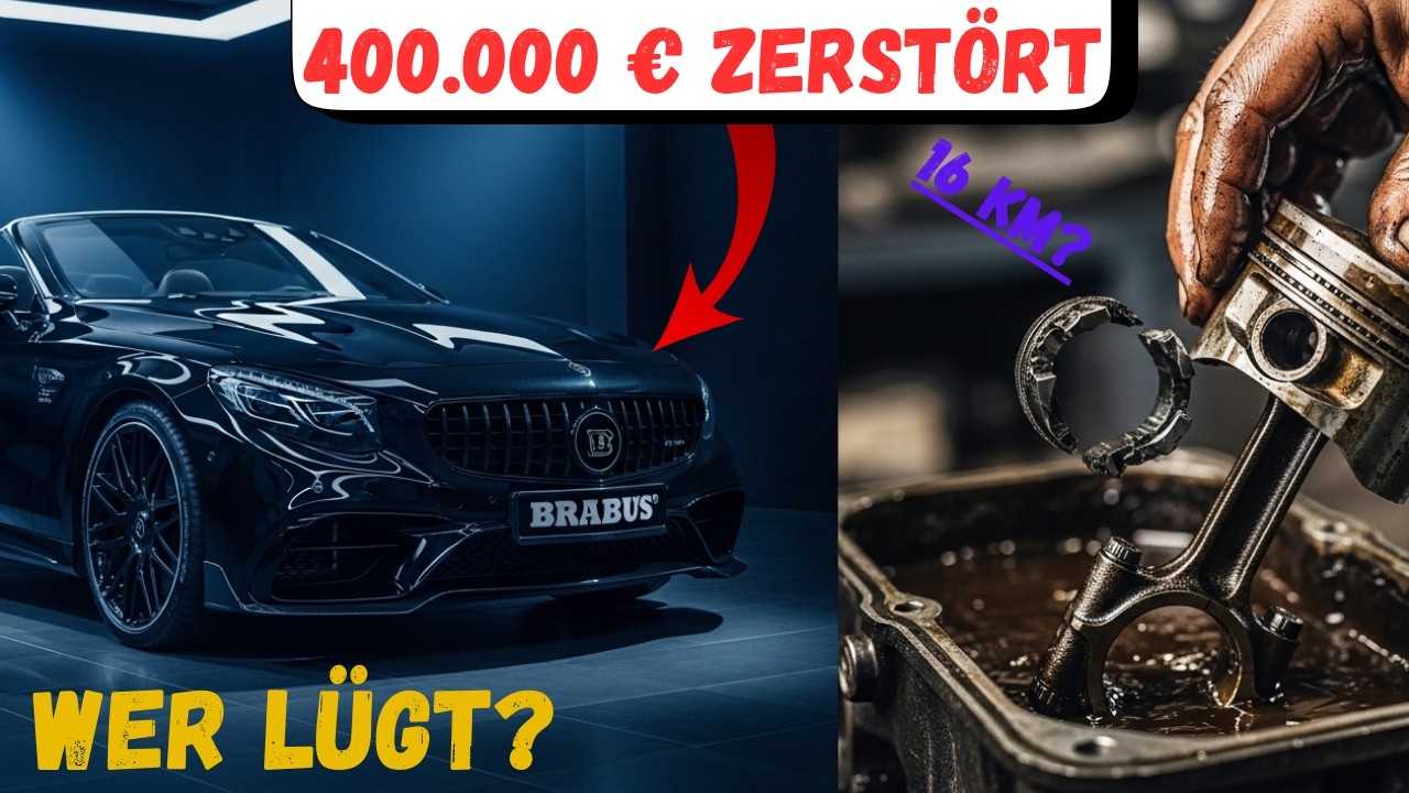 S63 AMG MOTOR PLATZT BEI 4000 RPM! (Die Daten lügen nicht)