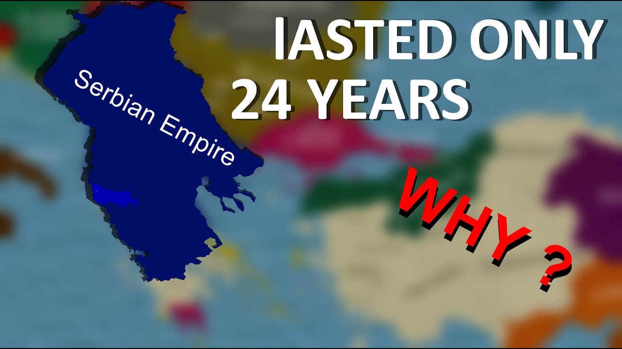 Why did the Serbian Empire collapse ?