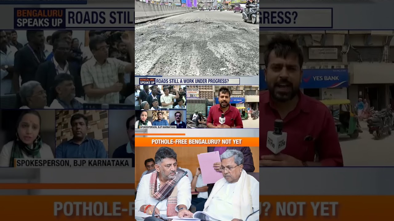 Bengaluru&rsquo;s Pothole-Free Promise Fails | Streets Still Cratered After Deadline | News9