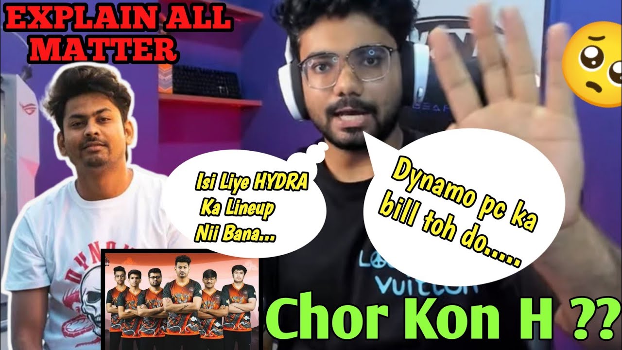 😡 ALPHA EXPLAIN ALL ALLEGATION #dynamogaming#alphaclasher#dynamovsalphacontroversy#hydracontrovery