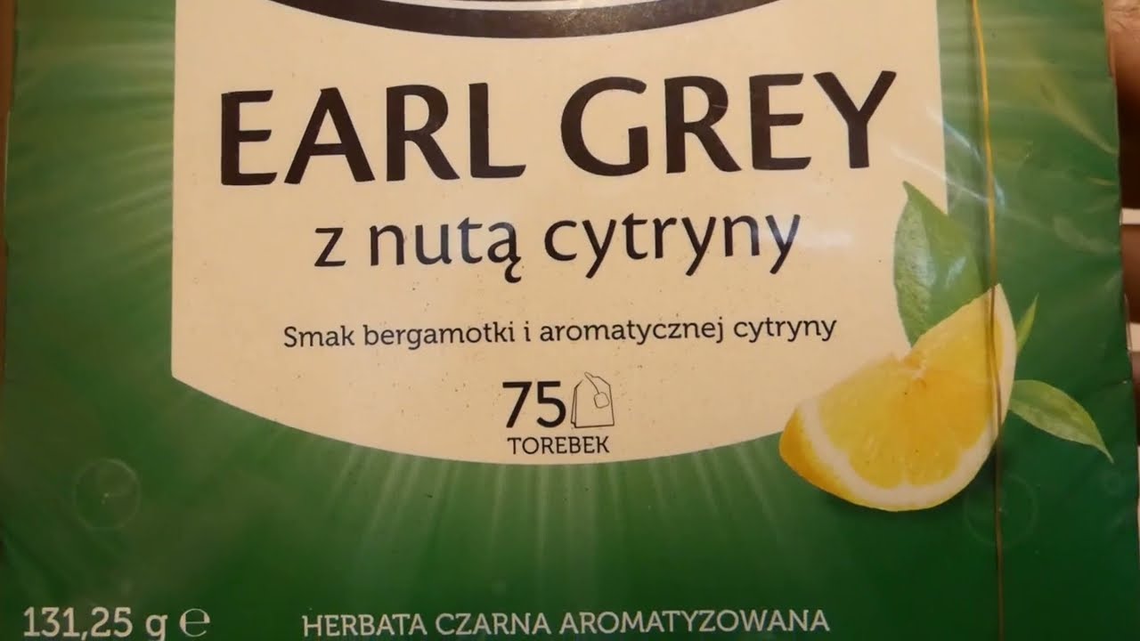 Remsey Herbata Earl Grey z nutą cytryny 75 torebek