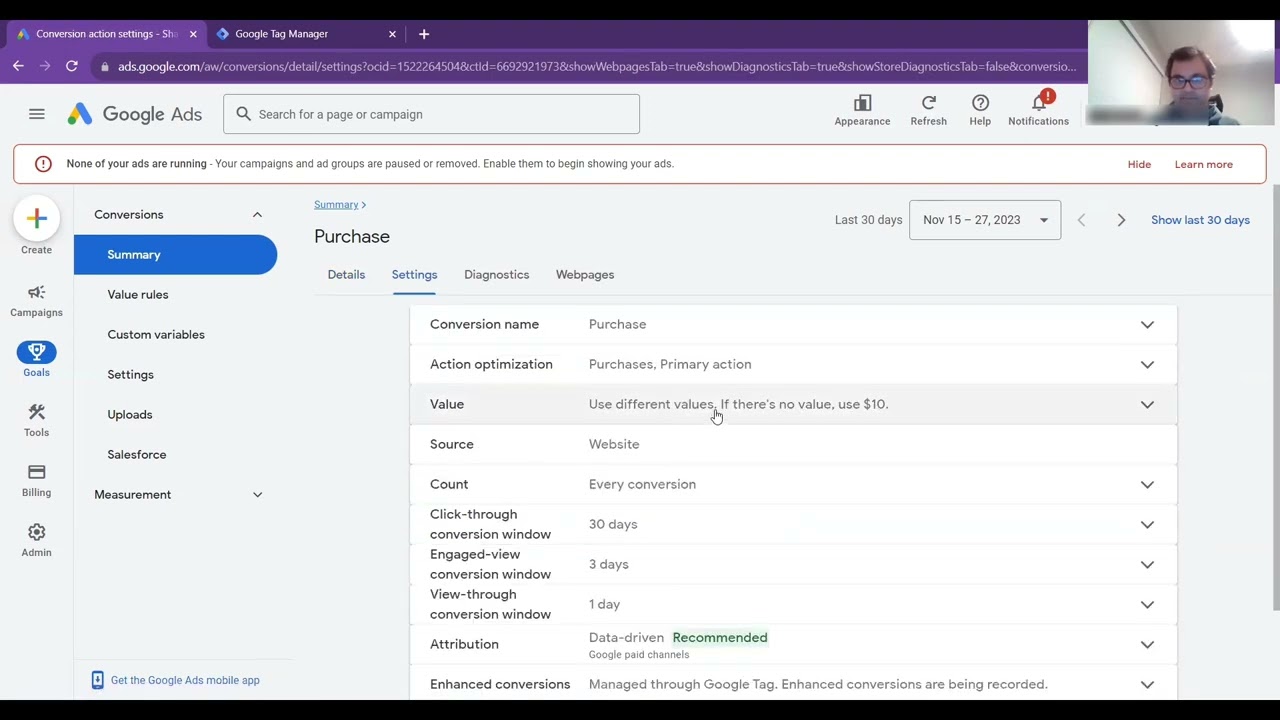 Google Ad - Purchase Conversion and Trigger in AdWords -  updated UI - For 2023 and 2024 Marketing
