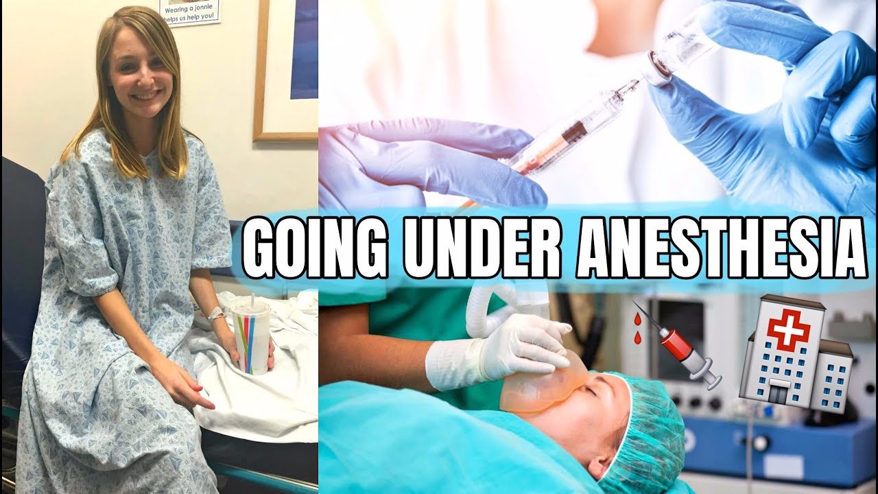 WHAT IT FEELS LIKE GOING UNDER ANESTHESIA