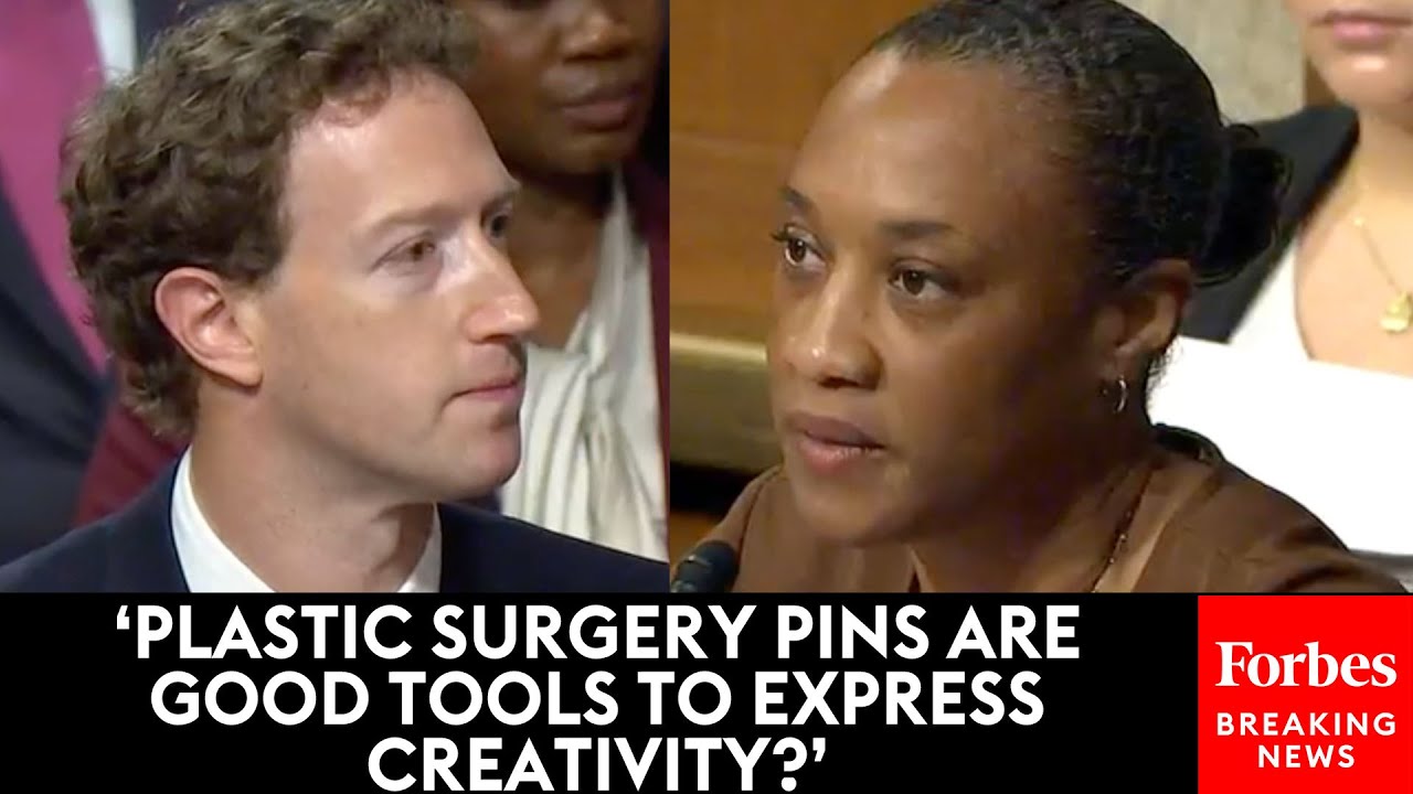 Laphonza Butler Presses Mark Zuckerberg About Face Filters That Cause 'Self-Hate' In Young Women