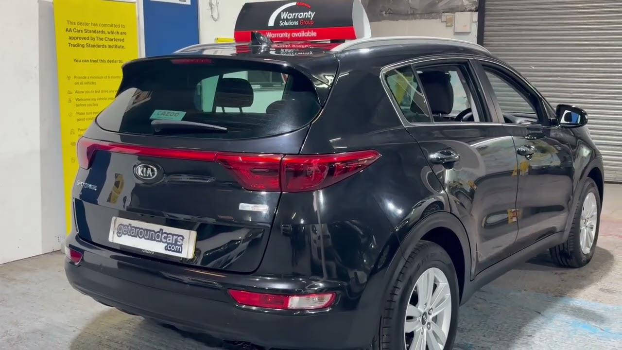 2017 KIA SPORTAGE 2 iSG 1.6 Petrol 6speed manual SUV ULEZ 