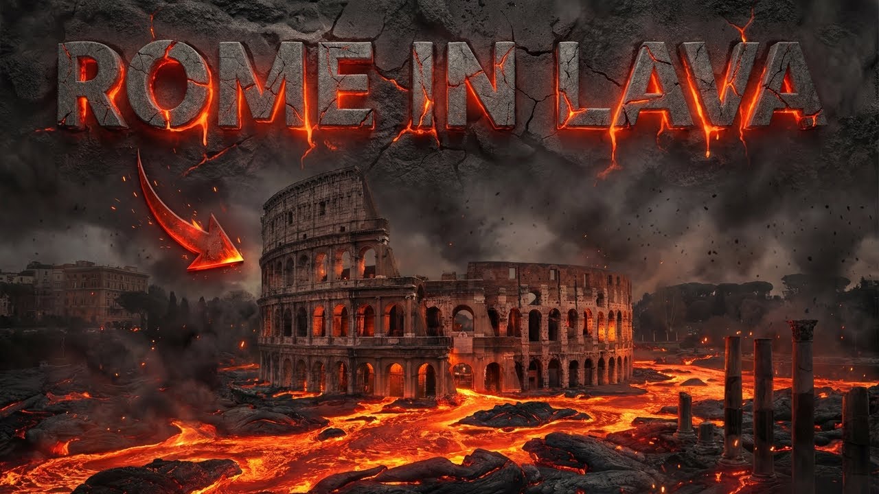 What If Lava Took Over Rome !?