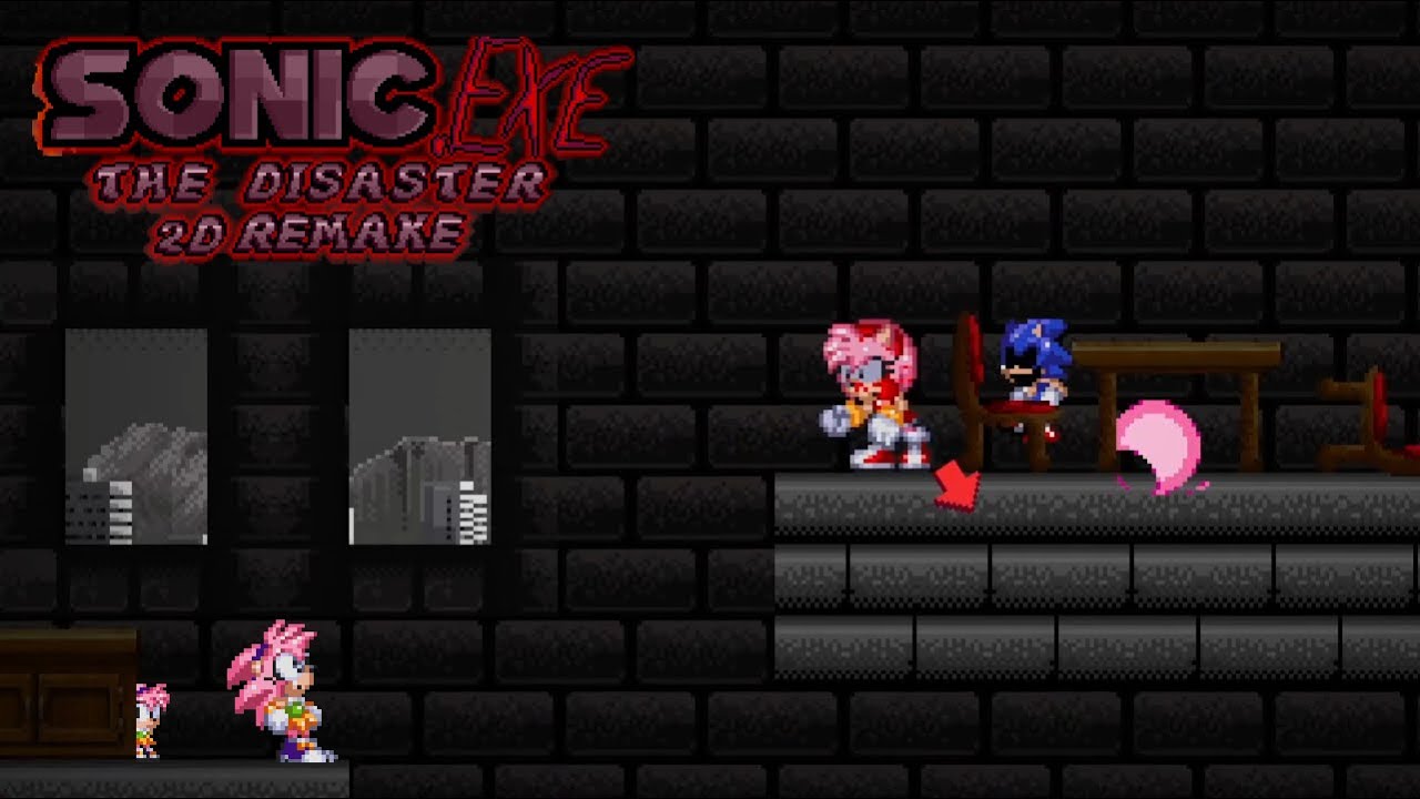 Sonic.exe The Disaster 2D Remake moments-Classic Amy: Who are you.Crazy Amy: I'm you but crazier