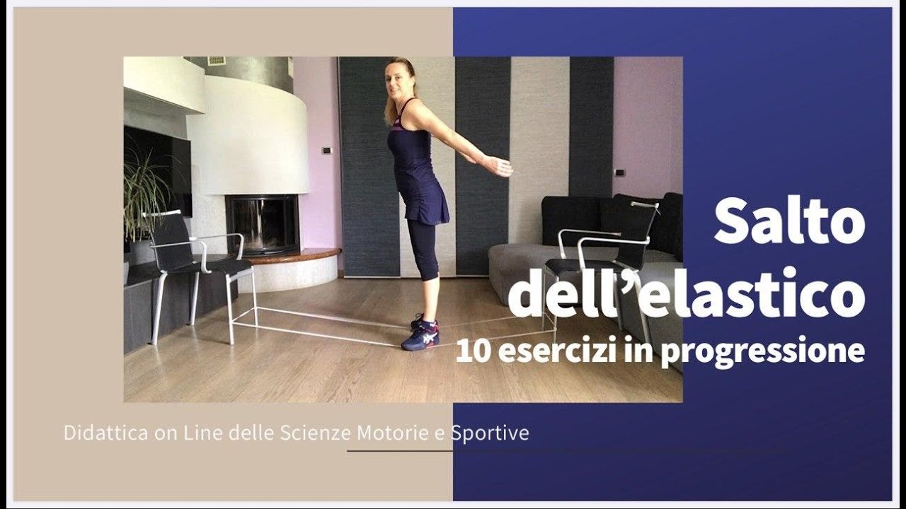 Salto dell'elastico, 10 esercizi in progressione