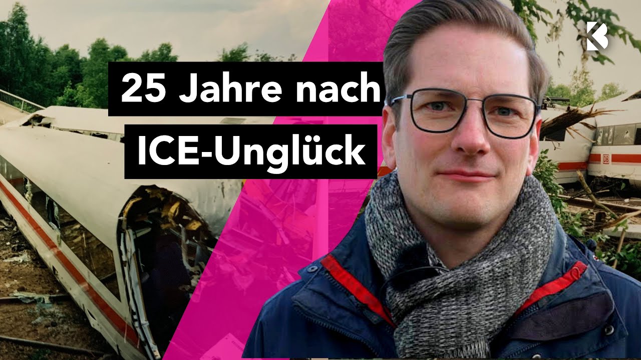 Deutschlands schlimmstes Zugunglück: Eschede 25 Jahre nach der ICE-Katastrophe