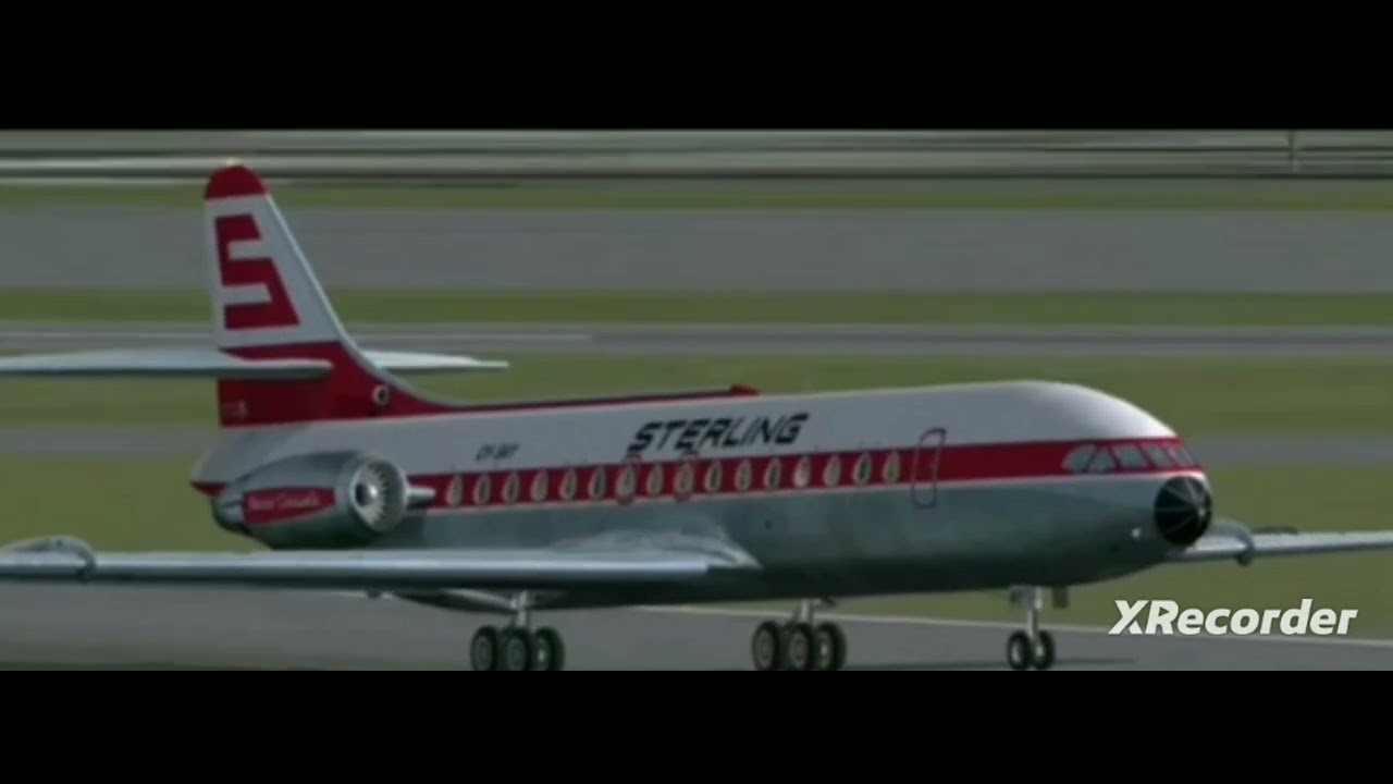 Sterling Airways Flight 296 - Crash Animation
