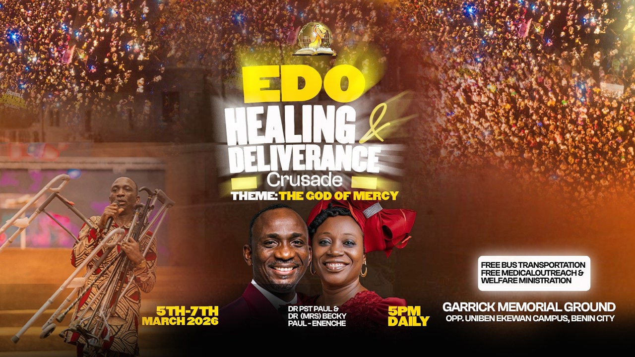 EDO HEALING AND DELIVERANCE CRUSADE DAY 2 EVENING || 06-03-2026