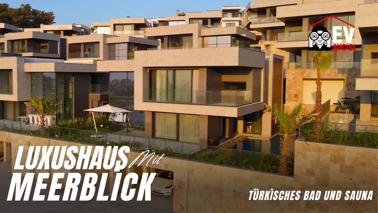 Luxushaus mit Meerblick und Pool zum Verkauf in Kuşadası I Kusadasi Haus zu Verkaufen #1412