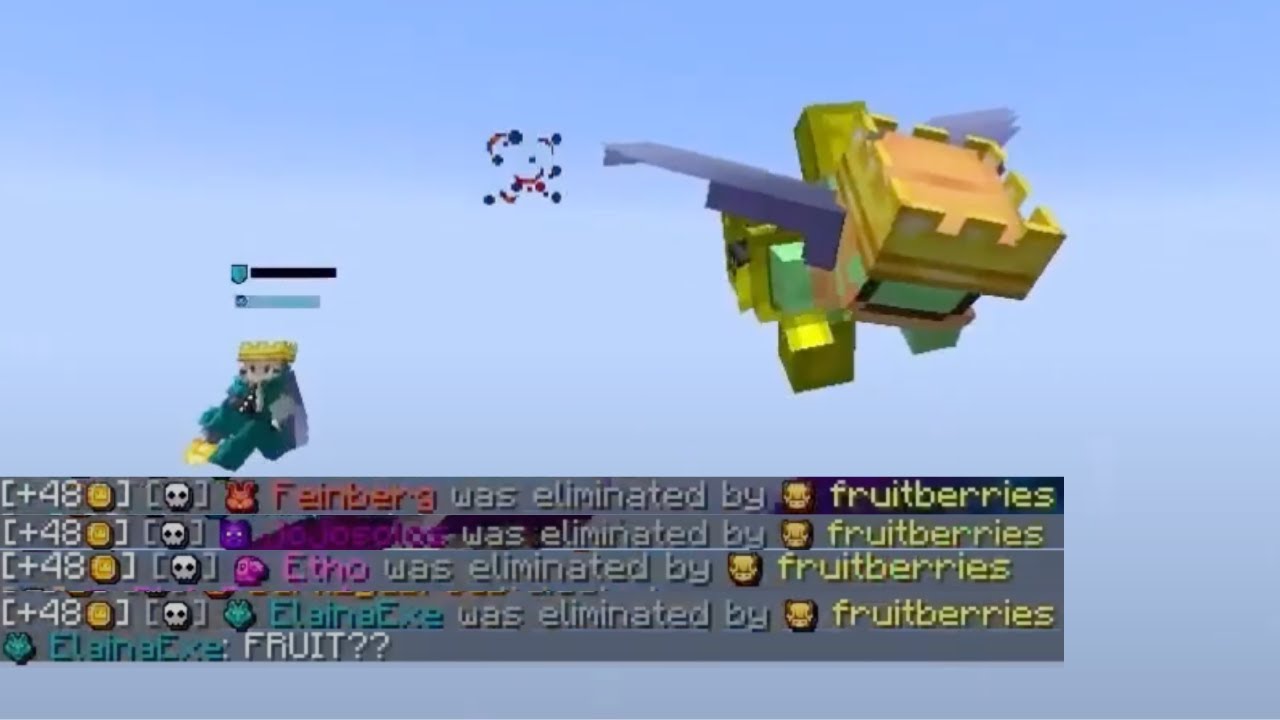fruitberries being a menace in rocket spleef rush (MCC S4KO)