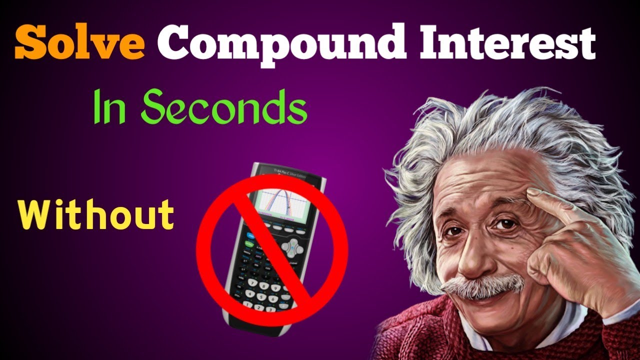 Solve Compound Interest problems without using calculator(In Seconds)