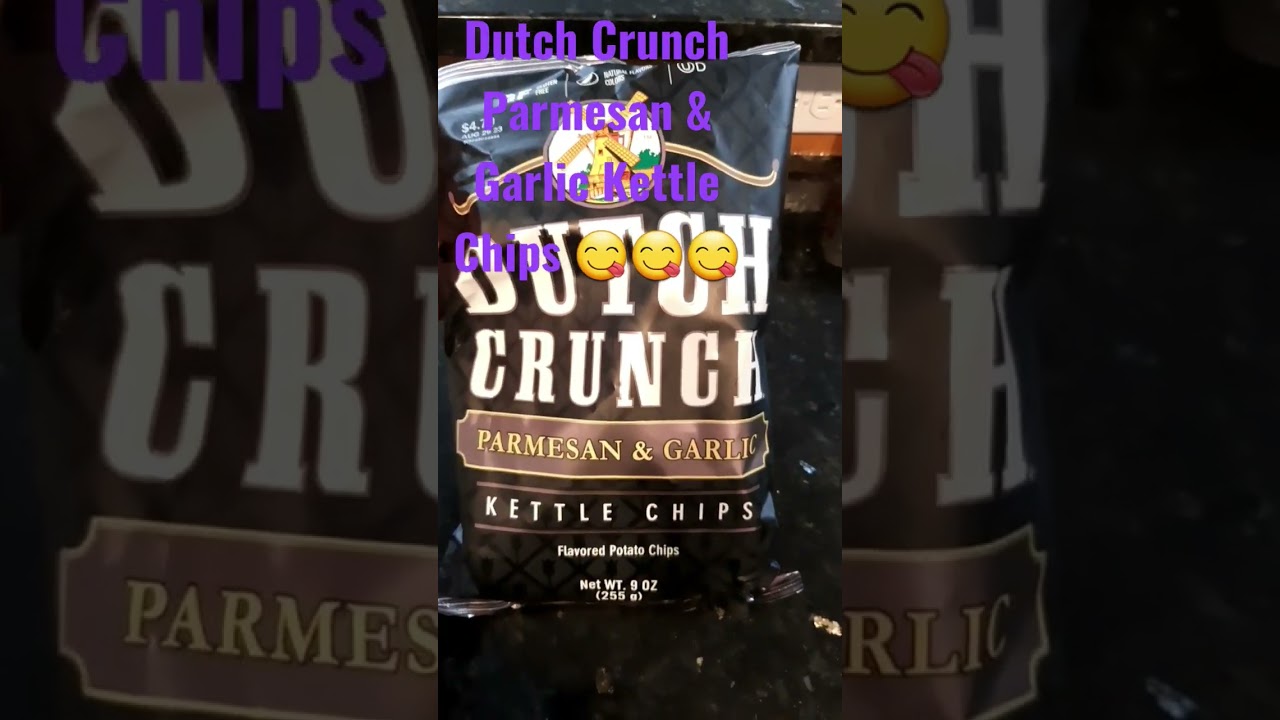 Dutch Crunch Parmesan & Garlic Kettle Chips From Dutch Crunch #DutchCrunch #Garlic #Parmesan