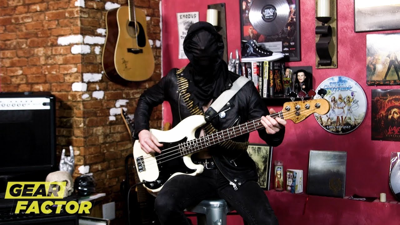 Midnight's Athenar Plays His Favorite Bass Riffs
