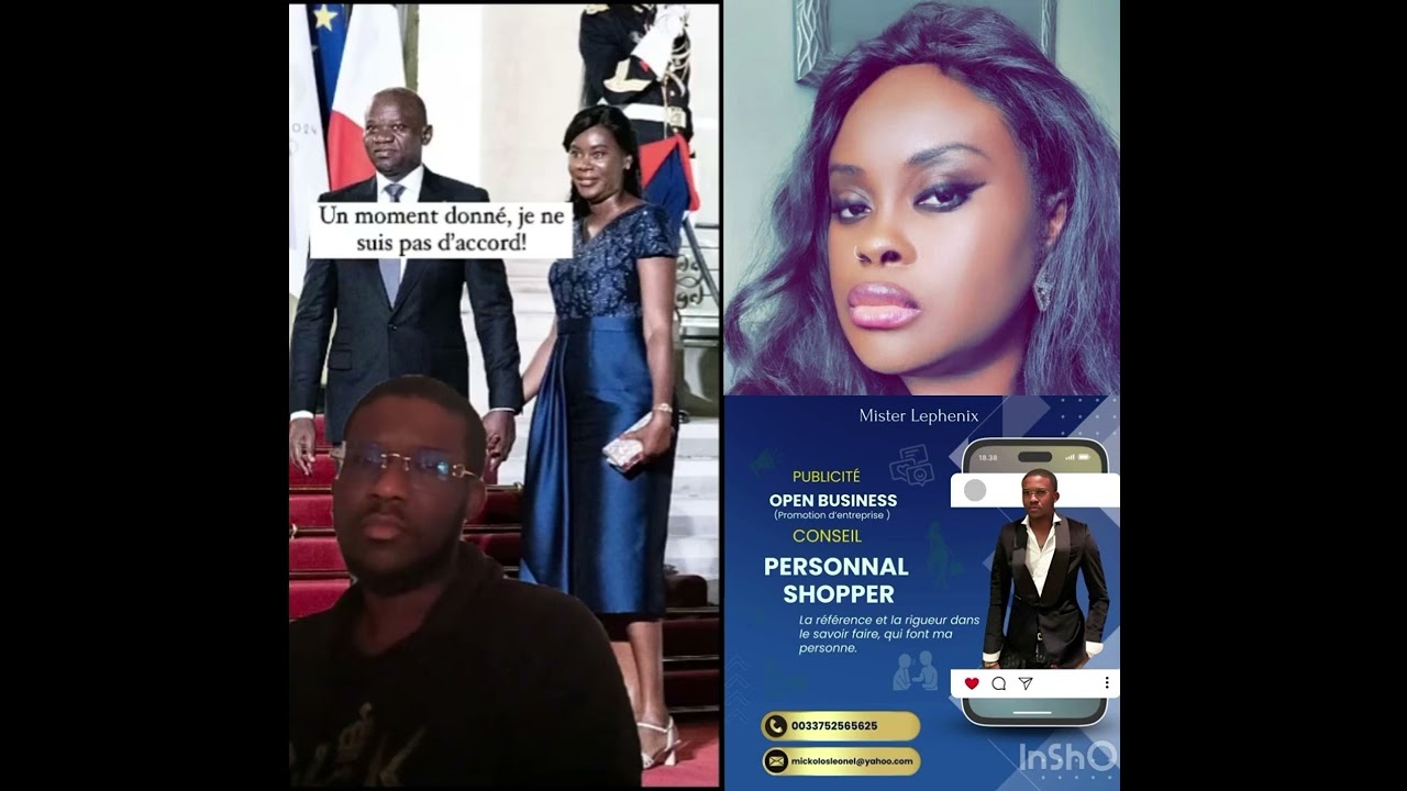 Dana dit ses vérités à la première dame du #Gabon Zita Oligui !
