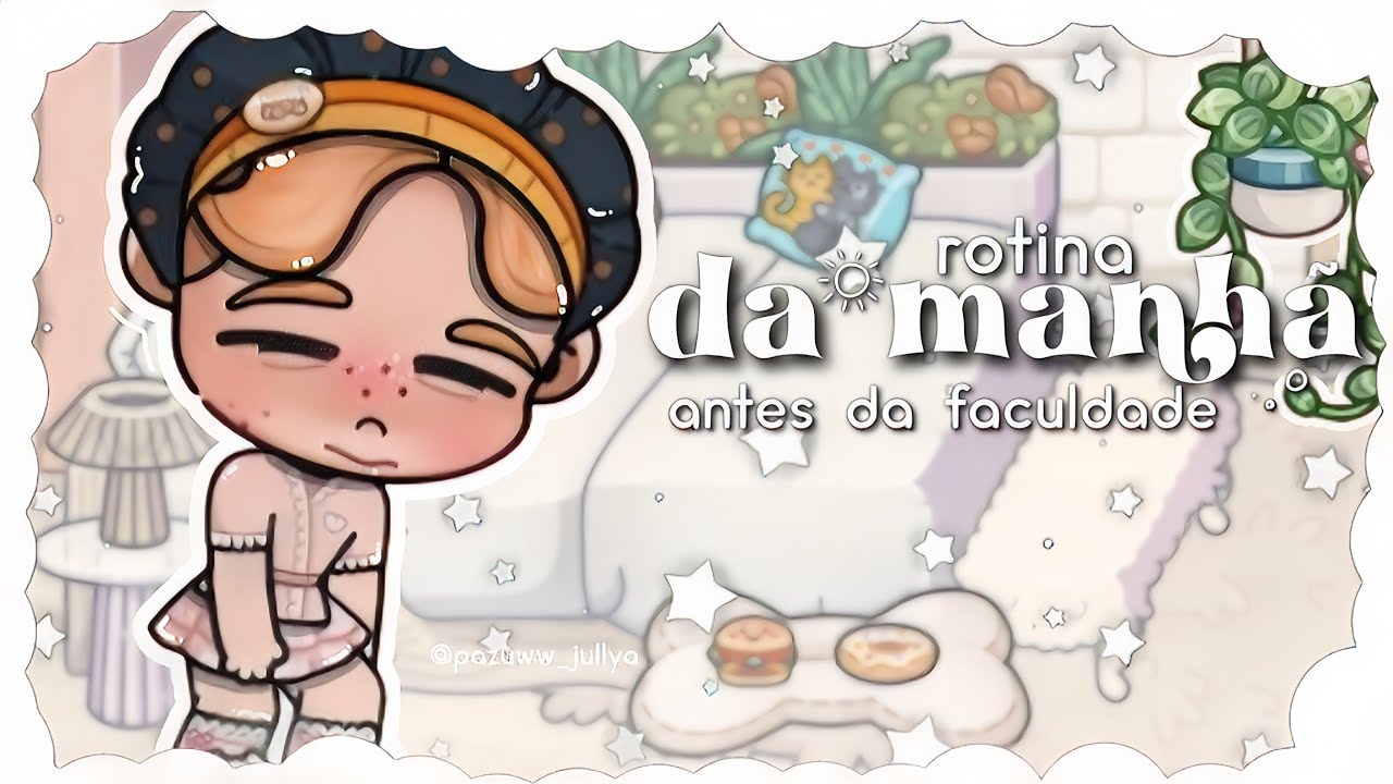 ‧₊˚ Rotina da manh&atilde; antes da faculdade ᵎᵎ  Aesthetic routine || PAZU Avatar World ✨
