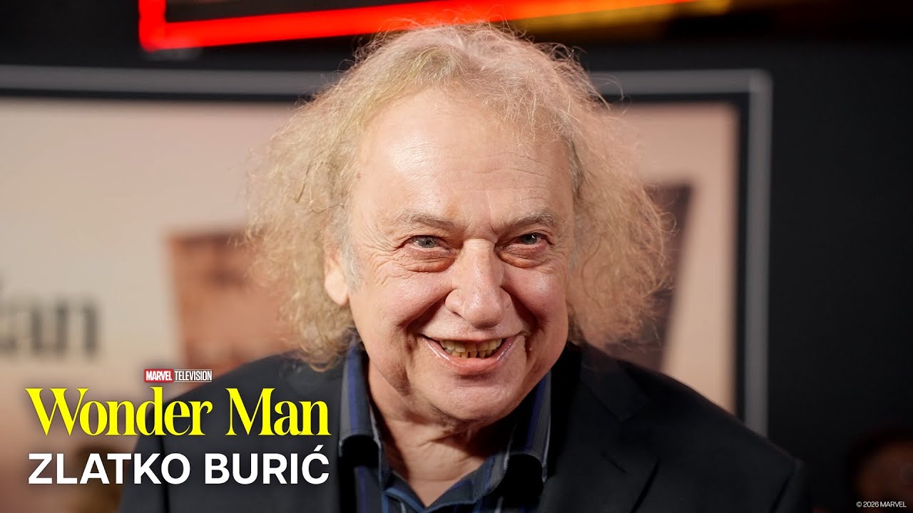 Zlatko Burić on Playing Eccentric &ldquo;Wonder Man&rdquo; Director Von Kovak | Wonder Man Red Carpet