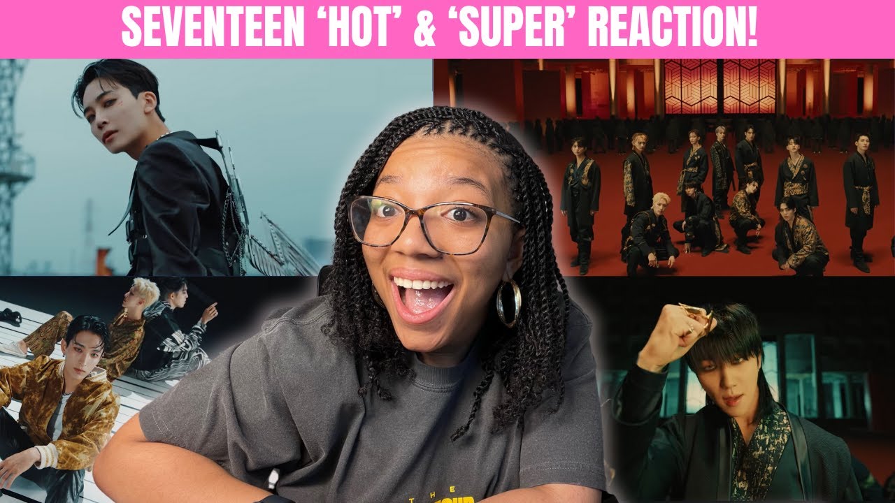 SEVENTEEN 'HOT' & 'SUPER (손오공)' M/V REACTION!! These songs are SUPER GOOD!!