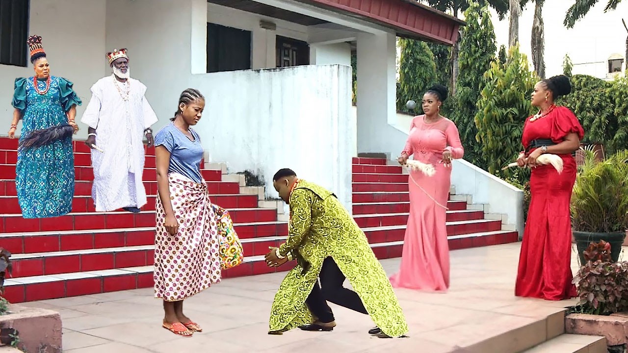 Nobody Expected D Prince To Choose D Dirty Looking Maid Over D Beautiful Princesses | Nigerian Movie