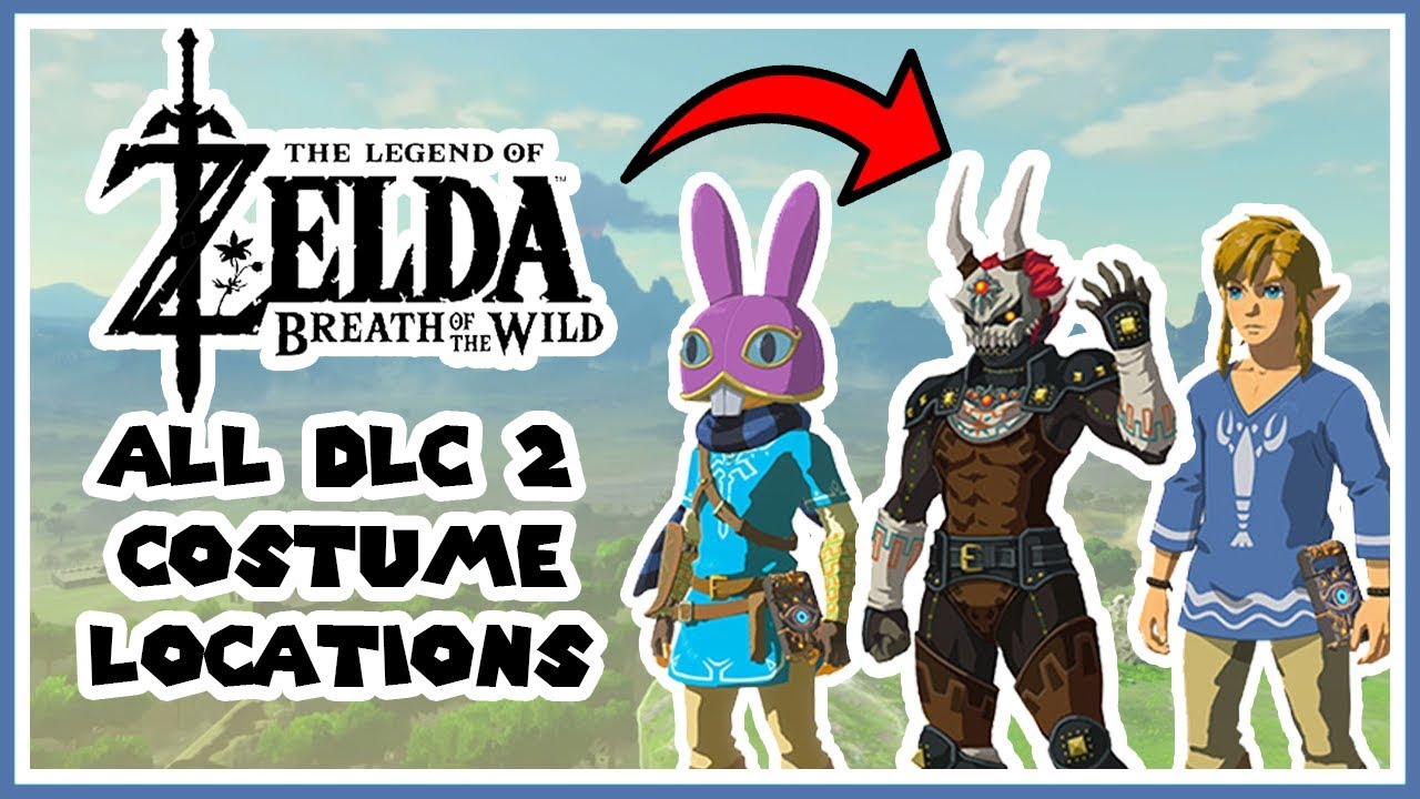 Zelda BOTW — Расположение всех костюмов из DLC 2