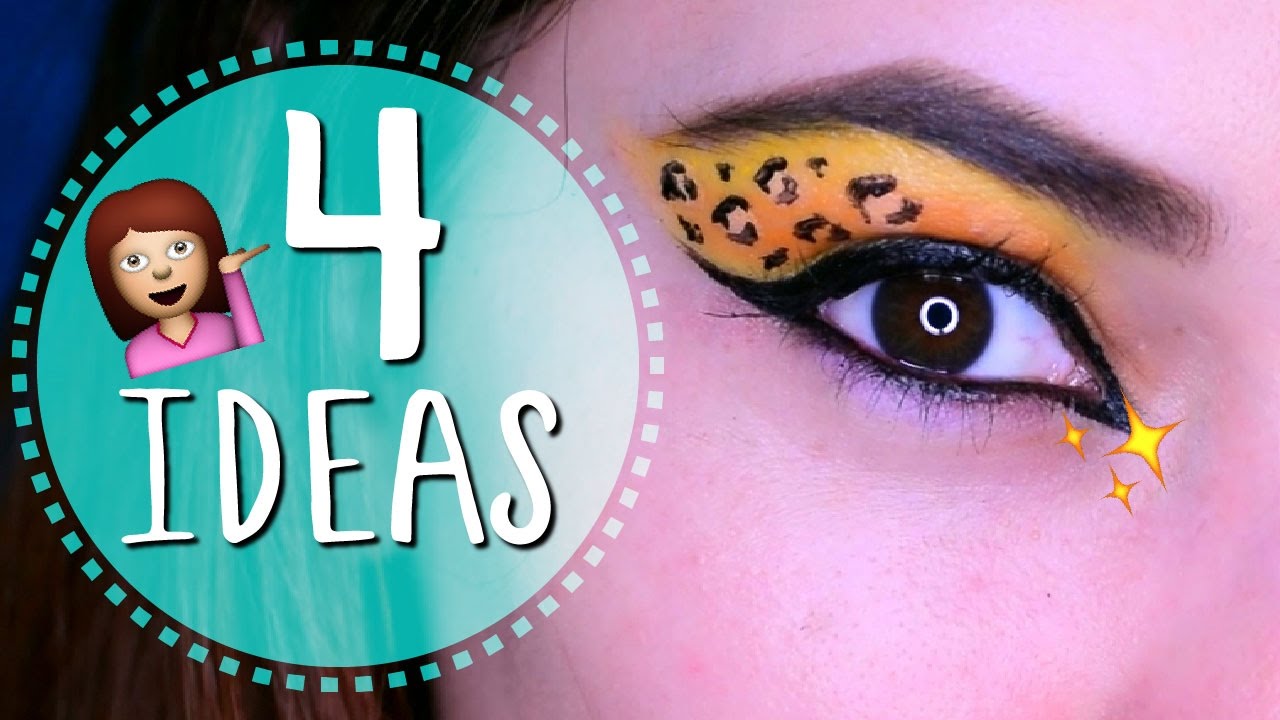 Ideas para DISFRAZAR TUS OJOS - Hacks / Lindo y Rápido | Kika Nieto