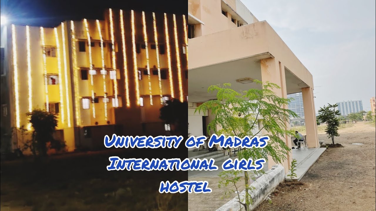 Best University hostel in Chennai?🔥International girls hostel tour India 🇮🇳| University of Madras