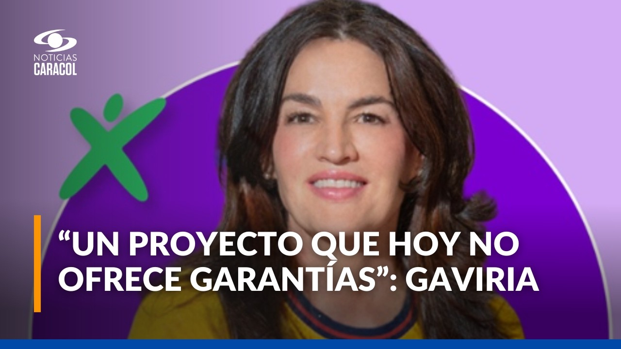 Sofía Gaviria renuncia a su candidatura al Senado por el Partido Oxígeno: ¿por qué?