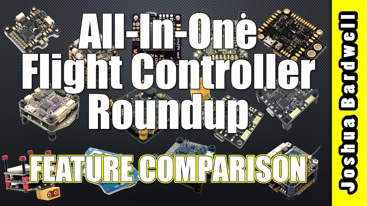 Betaflight / Cleanflight All-In-One (AIO) Flight Controller Roundup | FEATURE COMPARISON