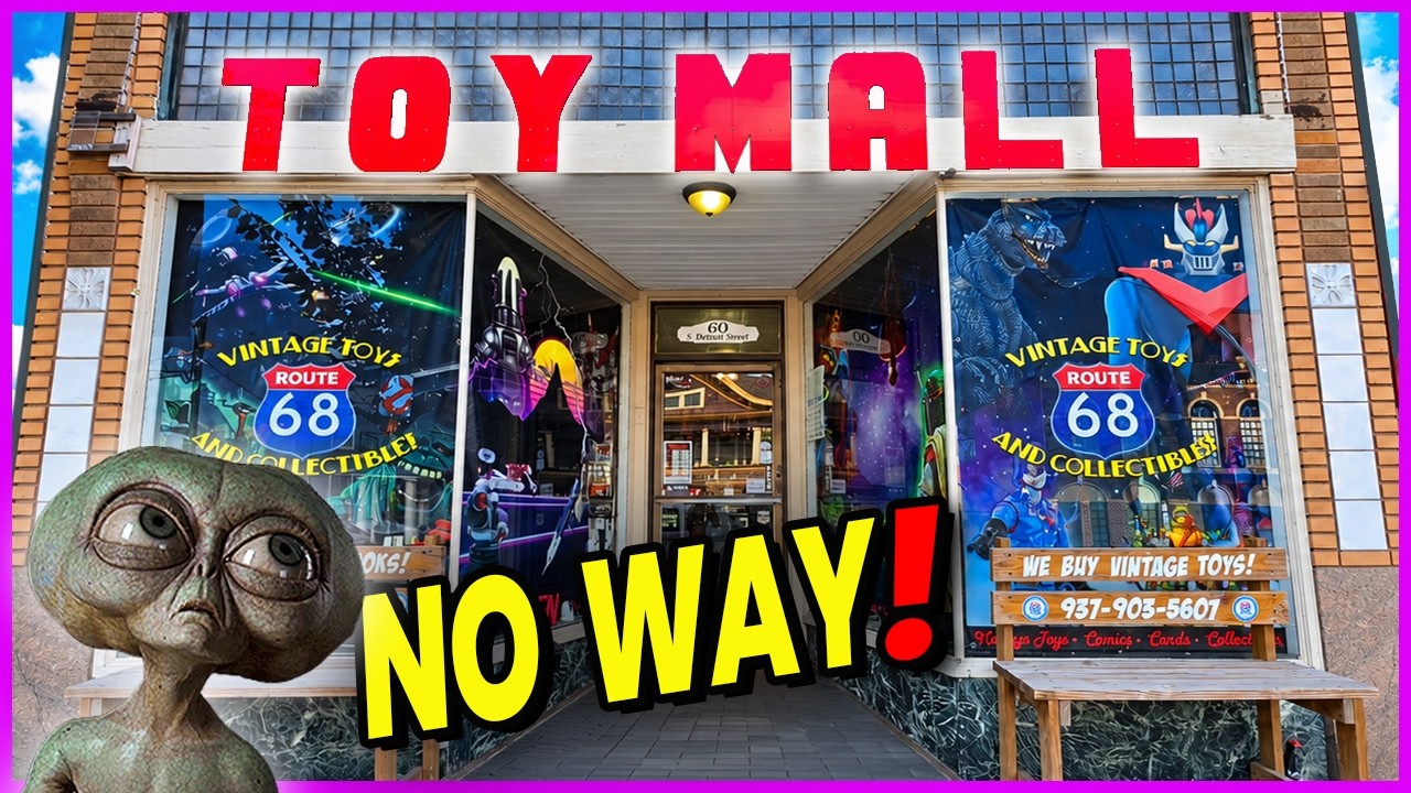 Я НИКОГДА НЕ ОЖИДАЛА НАЙТИ ЭТО ЗДЕСЬ‼️ Магазин винтажных игрушек Route 68