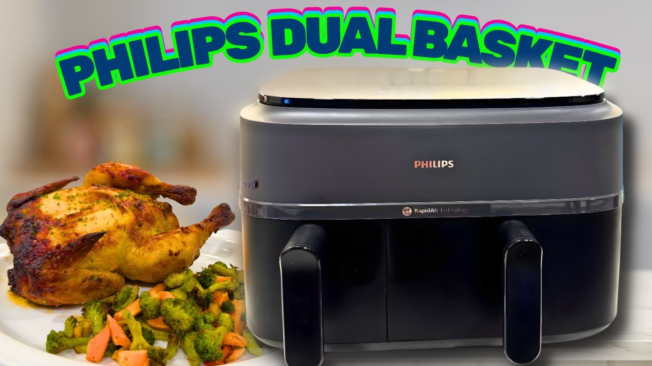 Philips Dual Basket Air Fryer Review & Demo | Is the 3000 Series Better?!