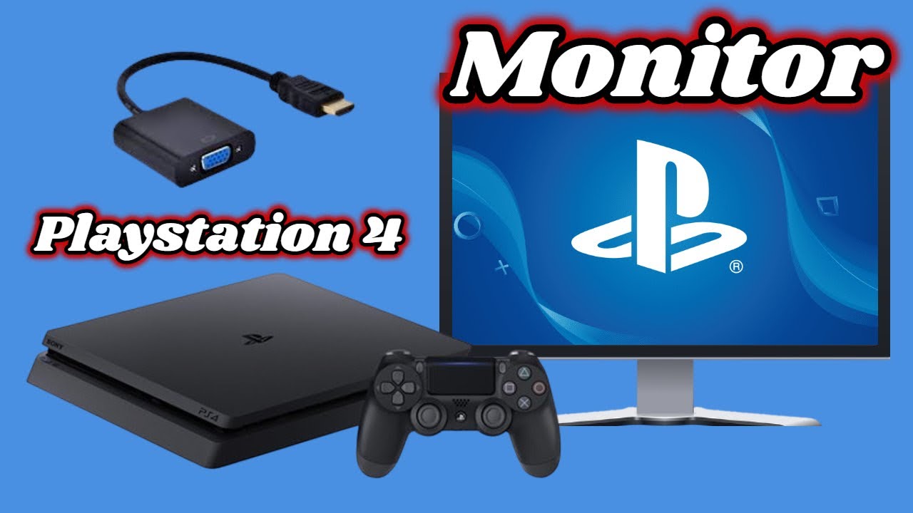 LIGAR PS4 no MONITOR VGA em 2025
