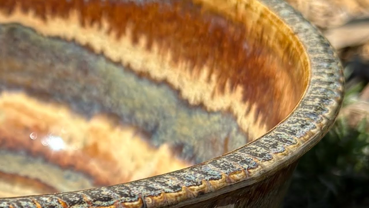 AMACO Glaze Combination with Kiln Opening