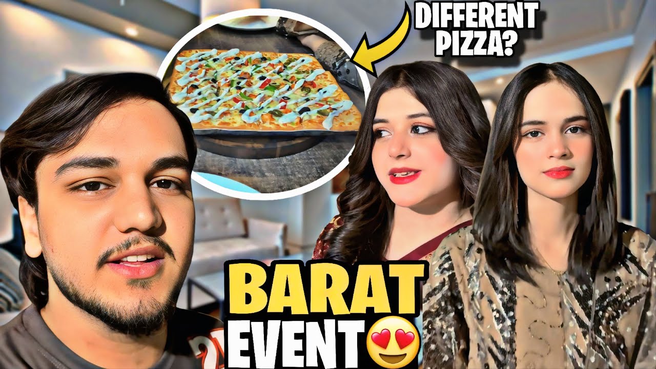 BARAT EVENT IN SAHIWAL // DIFFERENT PIZZA IN SAHIWAL