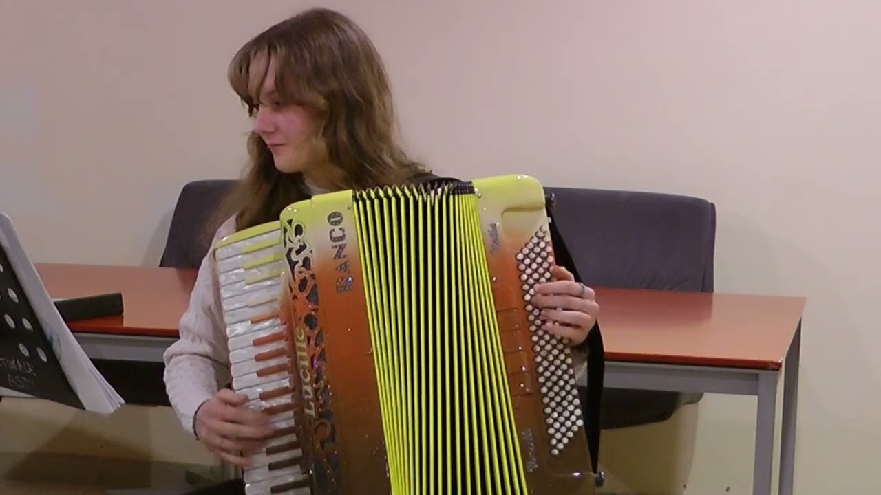 J. H. Fiocco "Allegro" - Excerpt from the 3rd Suzuki book for accordion
