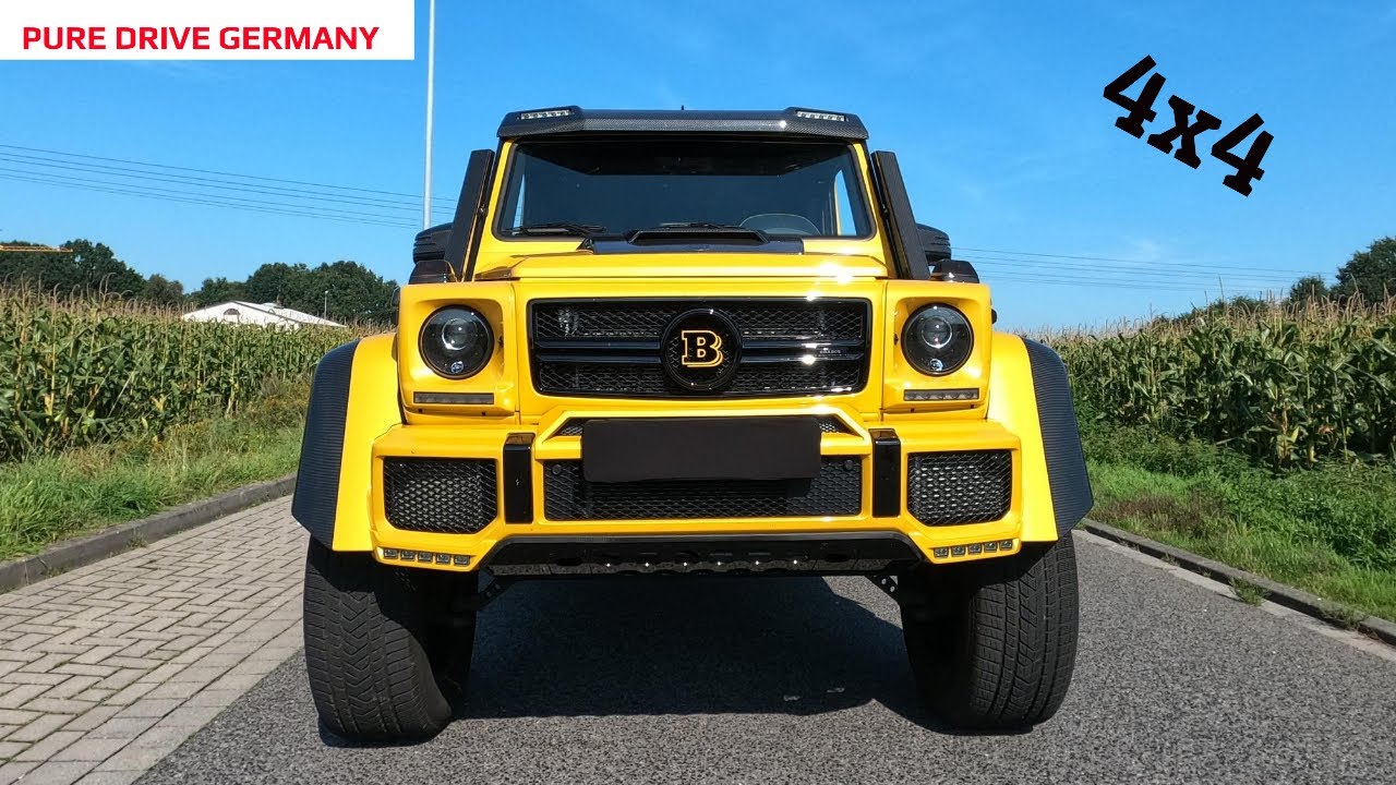 Mercedes Benz Brabus G500 4x4! Sound + Walkaround 4k by puredrivegermany