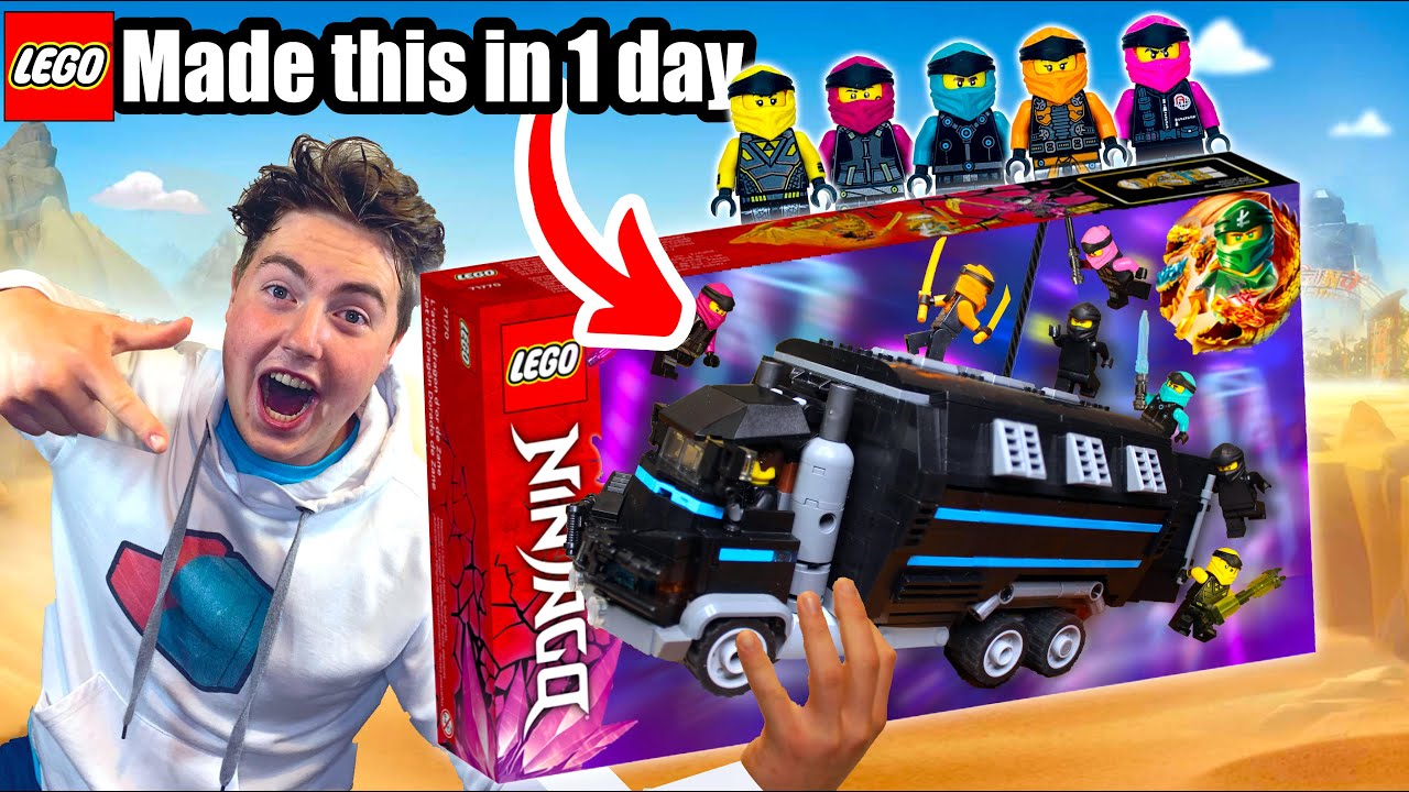 I Built a LEGO Crystalized Ninjago MOC...