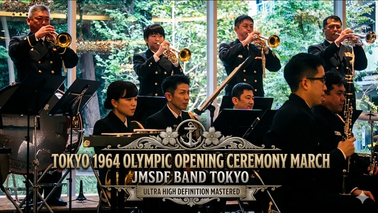«Олимпийский марш в Токио 1964», музыкальный фестиваль Того-но мори / JMSDF BAND, ТОКИО