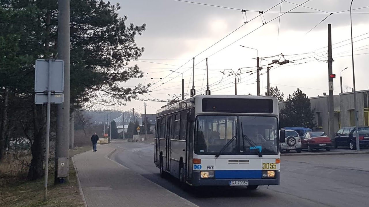 PKT Gdynia - Mercedes-Benz O405NE #3055 | linia 27