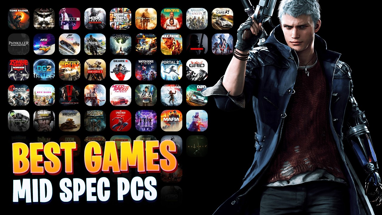 200 PC Games from the 2010s to 2020s (2GB VRAM / 4GB VRAM / 8GB VRAM)