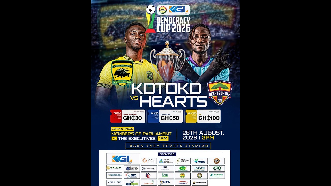 ((( LIVE )))) HEARTS OF OAK VS ASANTE KOTOKO.....DEMOCRACY CUP