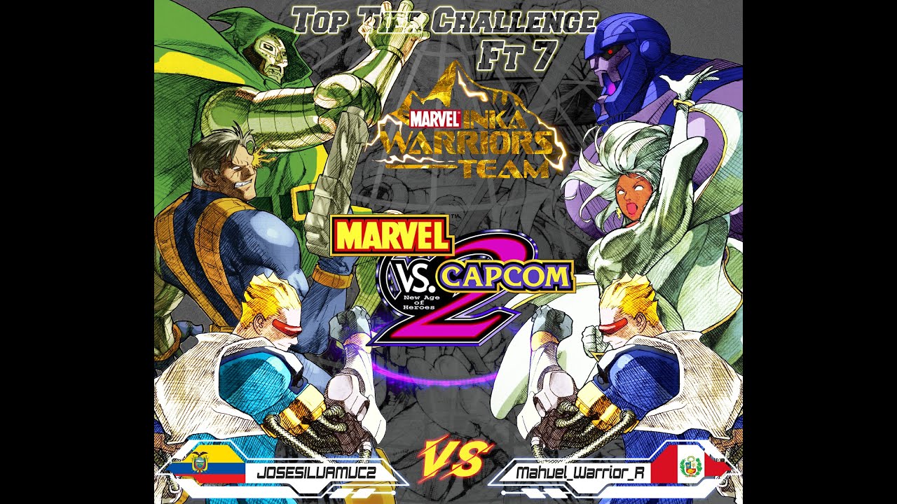 Mvc2: JOSESILVAMVC2 vs MAHVEL_WARRIOR_R  Ft 7 :. 31.03.43 #FREEMVC2 PSN Top Tier Challenge!!!