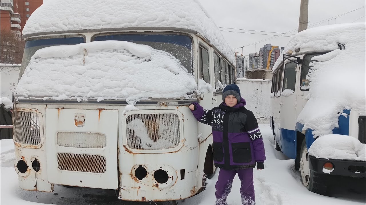 Обзор автобуса ПАЗ-672 № ПАЗ-672 (ВРЕМËН СССР)