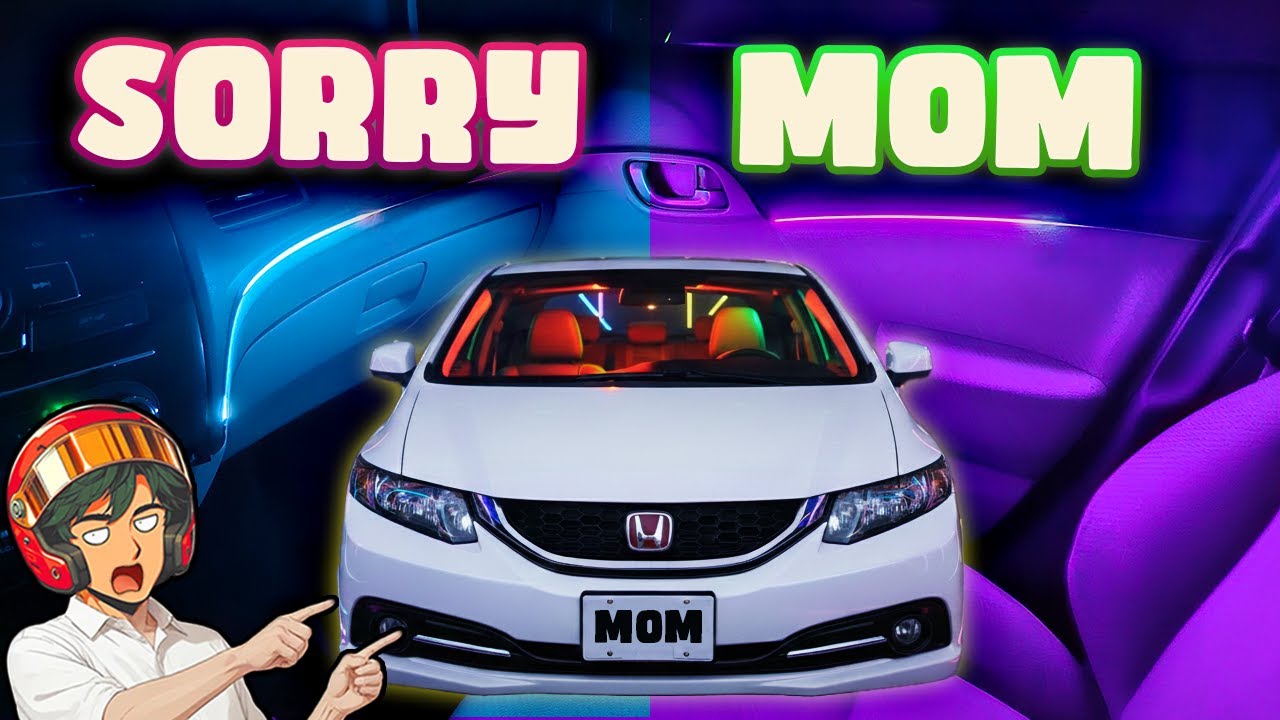 Тайная установка комплекта подсветки салона на Honda Civic моей мамы — обзор CarAktis