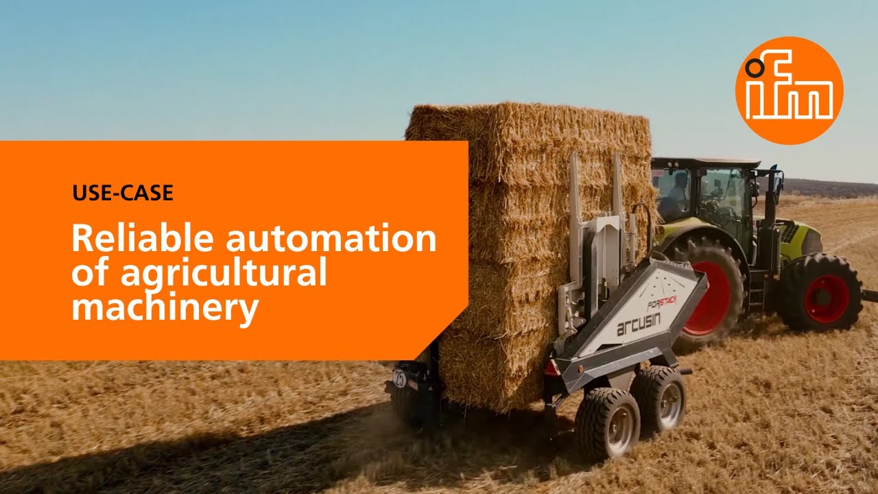 How does ifm enable the automation of agricultural machinery in tough conditions? [Use-Case]