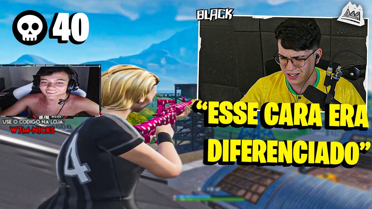 BLACKOUTZ REAGE ao NICKS QUEBRANDO seu RECORDE! - 40 KILLS